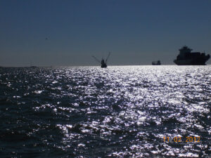 Ships in Charleston Harbor Area