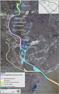 Dredged Material Placement Areas in Charleston Harbor