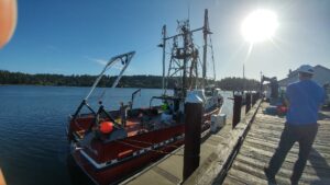 Miss Linda and Crew at Dock