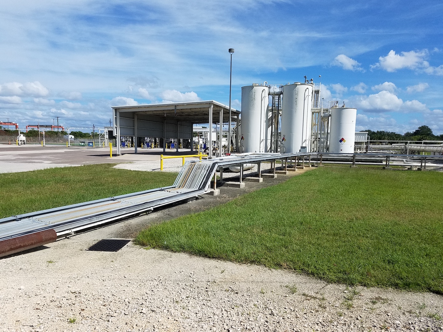 Pipes and Tanks on McDill Airforce Base.